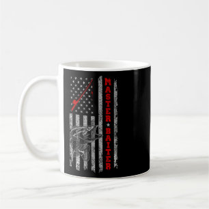Caneca De Café Camisa engraçada de pesca para homens Master Byite