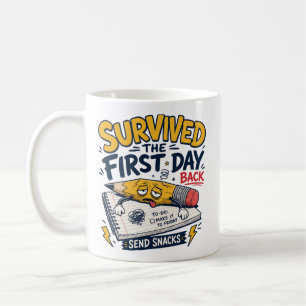 Caneca De Café Camisa engraçada de professor para volta às aulas