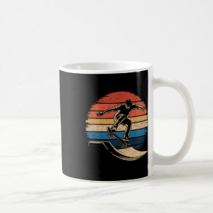 Caneca De Café Camisa engraçada de skate vintage retrô Skateboard