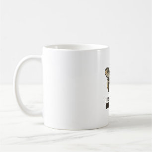 Caneca De Café Camisa engraçada de tartaruga marinha amante de ta