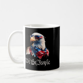 Caneca De Café Camisa engraçada do 4 de julho para homens Águia N