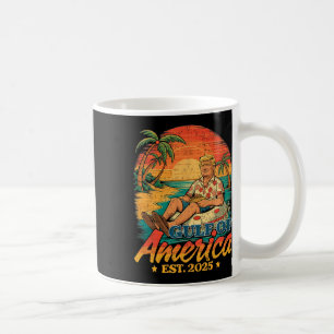 Caneca De Café Camisa Engraçada Do Golfo Dos Eua América No Leste