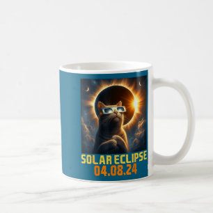 Caneca De Café Camisa Engraçada Gatinho Gato Totalidade América T