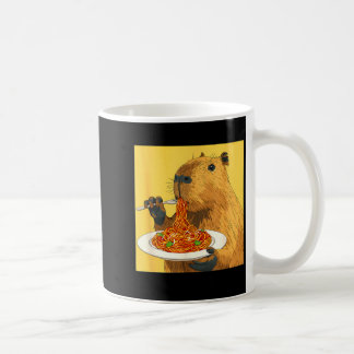 Caneca De Café Camisa engraçada Mais Espaguete Menos Capivara Ups