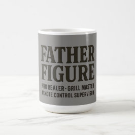 Caneca De Café Camisa engraçada para pai figura negociante de pia