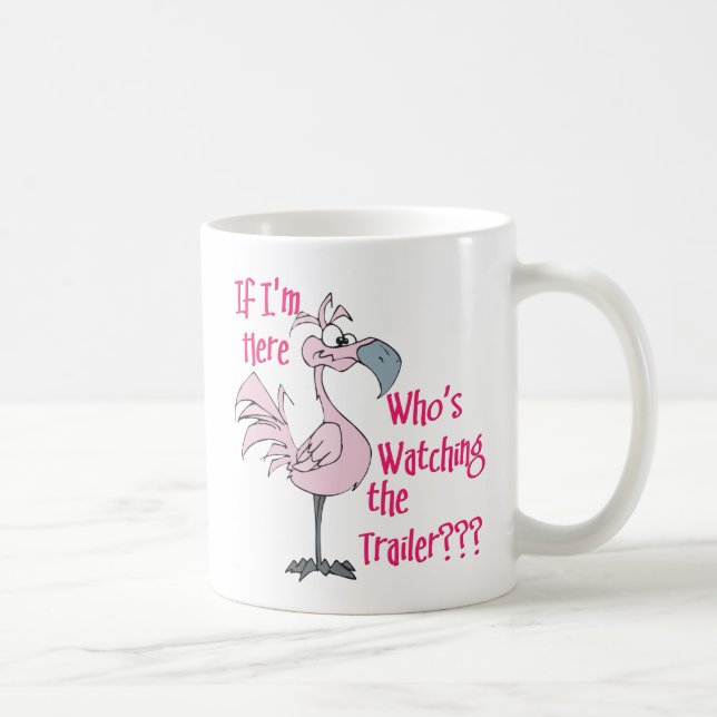 Caneca De Café Camisa Engraçado do Parque Trailer (Direita)