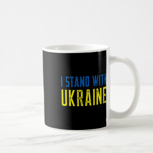 Caneca De Café Camisa Eu Apoio a Ucrânia e Rezo pela Ucrânia