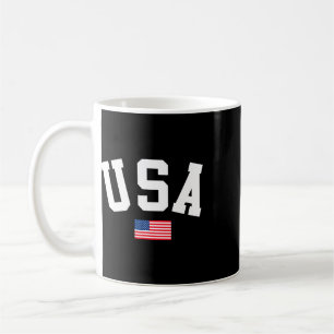 Caneca De Café Camisa EUA Homens Mulheres Crianças Bandeira Ameri