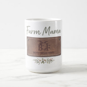 Caneca De Café Camisa Farm Mama