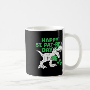 Caneca De Café Camisa Feliz Dia St Pat Rex Camisa St Patricks Din