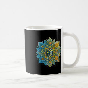 Caneca De Café Camisa Feminista Pro-Democracia com Design Sutil d