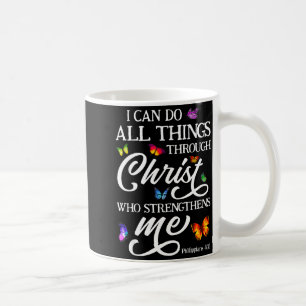 Caneca De Café Camisa Filipenses 4 13 Posso Tudo