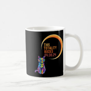 Caneca De Café Camisa Gato Eclipse Solar EUA Totalidade