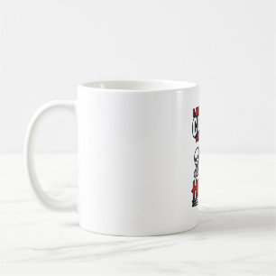 Caneca De Café Camisa Gráfica Vintage de Abraço de Filme de Terro