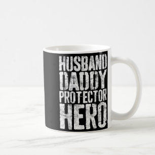 Caneca De Café Camisa Homens Marido Papai Protetor Herói Pai