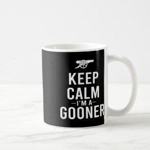 Caneca De Café Camisa Mantenha a Calma Eu Sou um Gooner