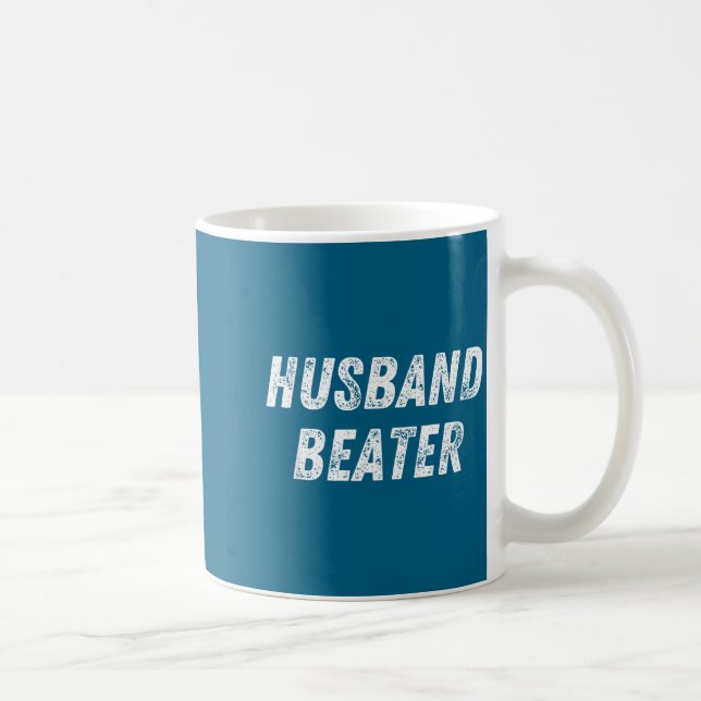 Caneca De Café Camisa Marido Beater Vintage (Direita)