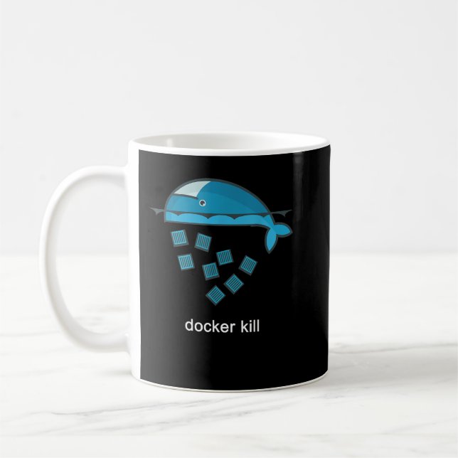 Caneca De Café Camisa Matar T Docker (Esquerda)