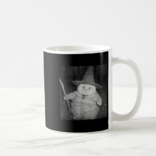 Caneca De Café Camisa Meme de Gato de Feiticeiro Estranho _ Desig