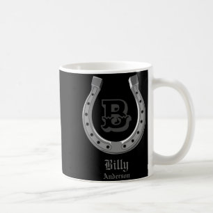 Caneca De Café Camisa Monograma Personalizada Ss Fofo Ss Escudo D