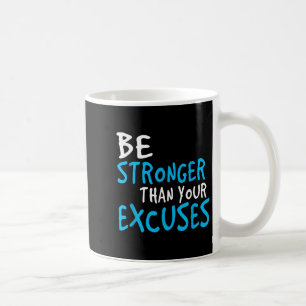 Caneca De Café Camisa Motivacional_ Seja Mais Forte Que Suas desc