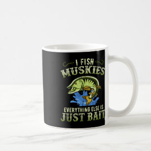 Caneca De Café Camisa Musky Fish Gift Idea Muskie
