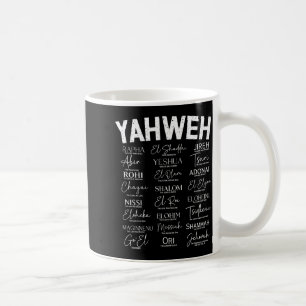 Caneca De Café Camisa Nomes Hebraicos Deus Hebraico Jesus