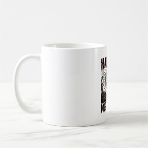 Caneca De Café Camisa Noturna Assombrada Gravura Vintage Hallowee