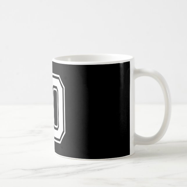 Caneca De Café Camisa Numerada de Futebol Bysebyll Número 10 (Direita)