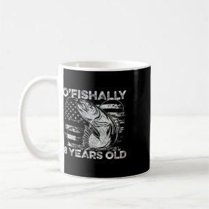 Caneca De Café Camisa Ofishally 8 Anos de Idade 8º Aniversário de