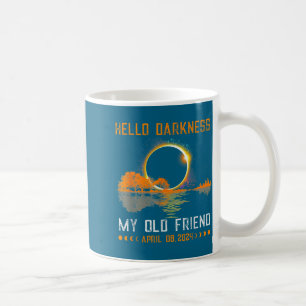 Caneca De Café Camisa Olá Escuridão Amigo Eclipse Solar