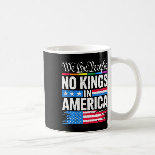Caneca De Café Camisa Que Rejeita Reis Patrioti Nos Estados Unido