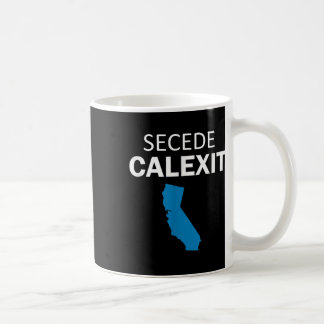 Caneca De Café Camisa Secede Calexit T (Camisa política)