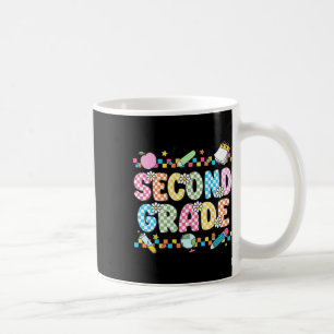 Caneca De Café Camisa Second Grade Vibes 2º Retro Volta às Aulas