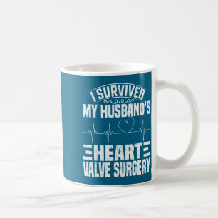 Caneca De Café Camisa Sobreviveu à Cirurgia de Válvula Cardíaca d
