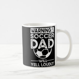 Caneca De Café Camisa Soccer Dad 7