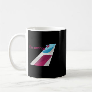 Caneca De Café Camisa-T clássica do logotipo Eurowings
