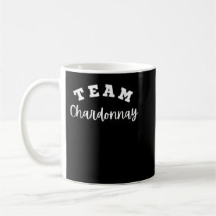 Caneca De Café Camisa-T do Vinho Branco da Equipe Chardonnay