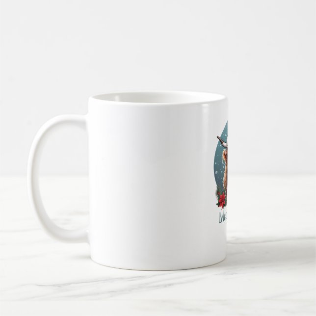 Caneca De Café Camisa-T Essencial de Vaca Highland (Esquerda)