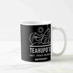 Caneca De Café Camisa Teahupoo Polinésia Francesa Tahiti Surf