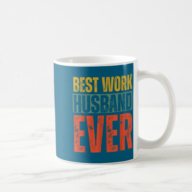 Caneca De Café Camisa Trabalho Marido Colega de Trabalho Co (Direita)