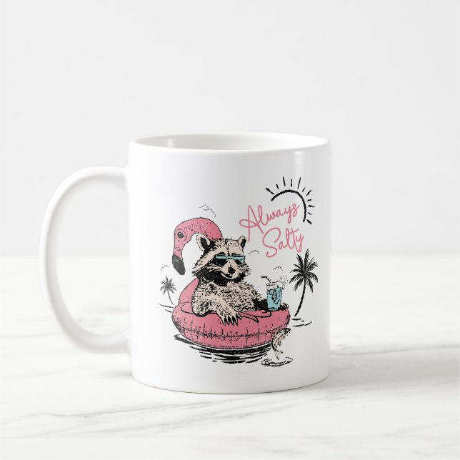 Caneca De Café Camisa Tríplice sempre salgada (Esquerda)