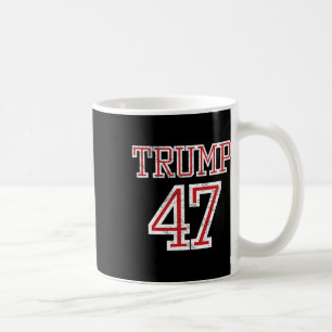 Caneca De Café Camisa Trump 47 President Team Footbyll Estilo 202