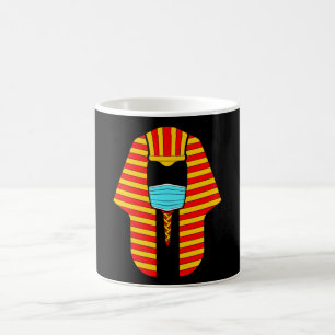 Caneca De Café Camisa Tubarão-rei Faraó do Egito