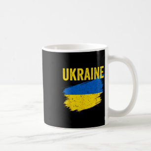 Caneca De Café Camisa ucraniana da bandeira da Ucrânia