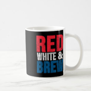 Caneca De Café Camisa Vermelha Branca E Cerveja Homens Mulheres B