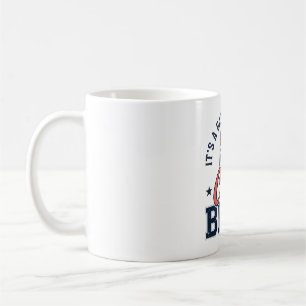 Caneca De Café Camisa Vetorial Vintage de Cerveja Fria Patriótica