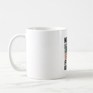 Caneca De Café Camisa Vintage Águia Patriótica Sem Reis Desde 177