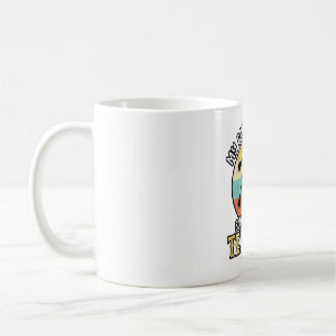 Caneca De Café Camisa Vintage de Halloween da Vassoura Quebrada d