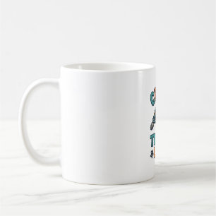 Caneca De Café Camisa Vintage de Tartaruga Marinha Crazy Turtle L